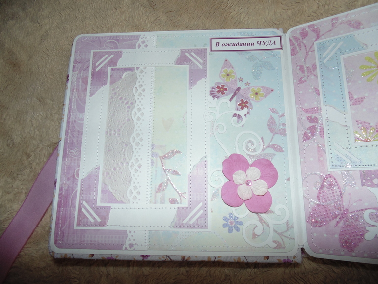 Альбом на первый годик для Варвары