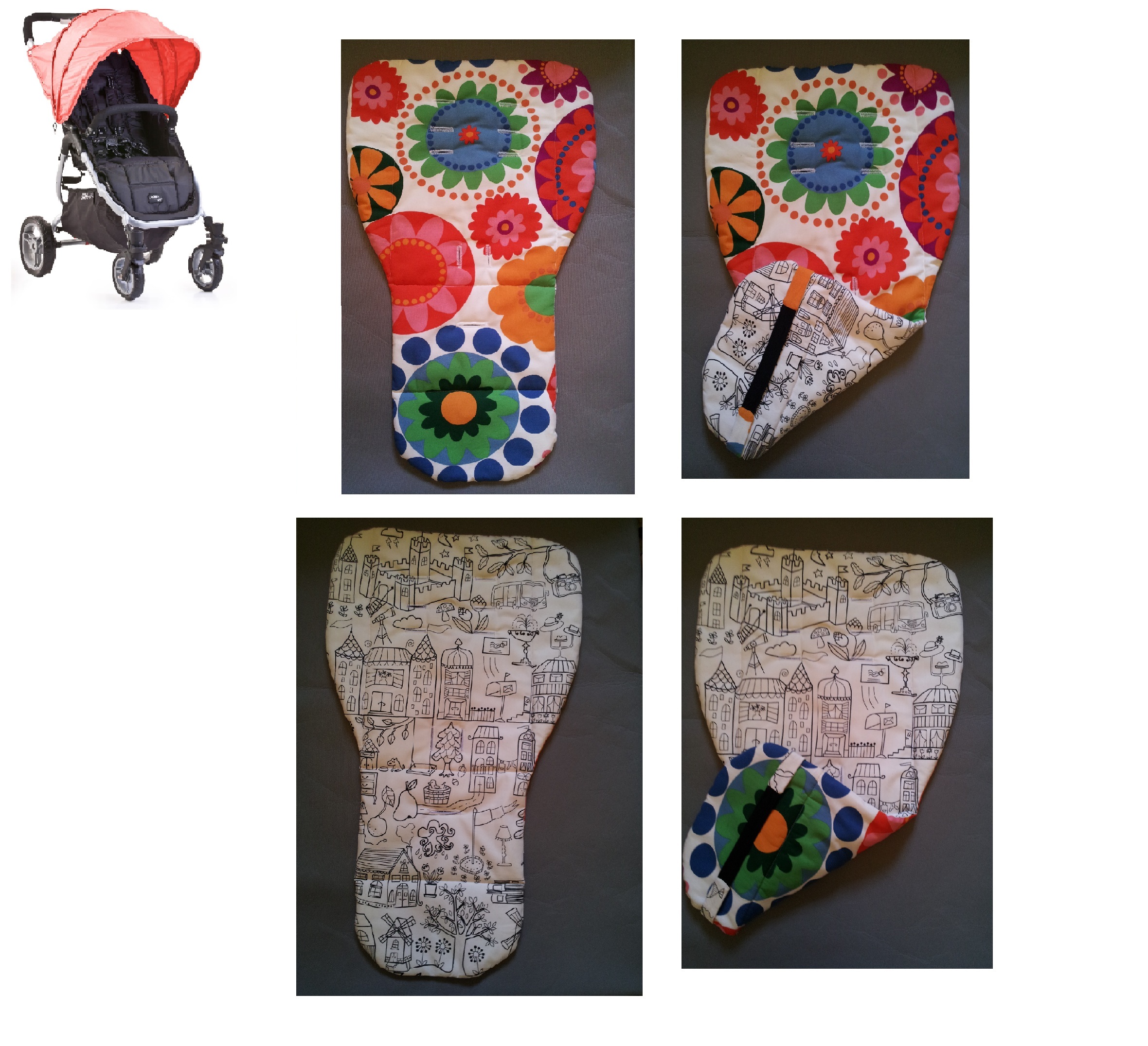 Шью на заказ матрасики в колясочки