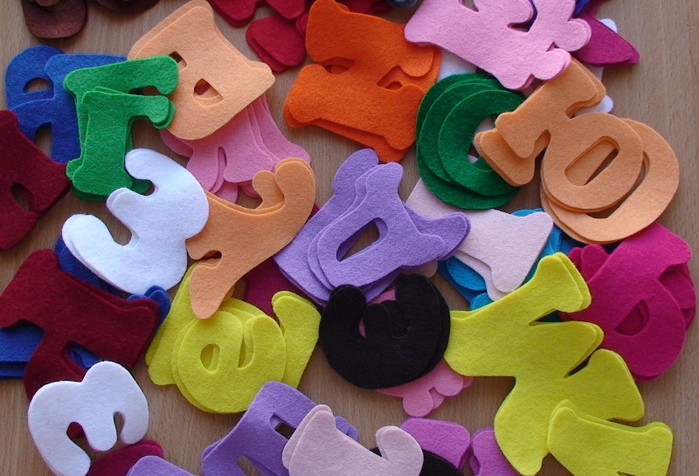 Вырубка из фетра