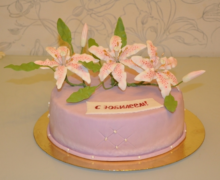 И снова лилии...