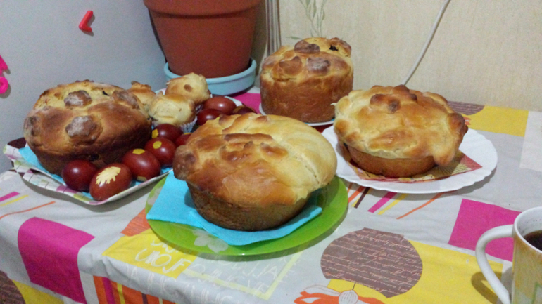 МК от Миши и Ефимки)))))Пасхальные куличи