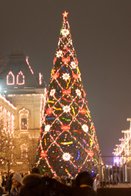 Новогодняя Москва