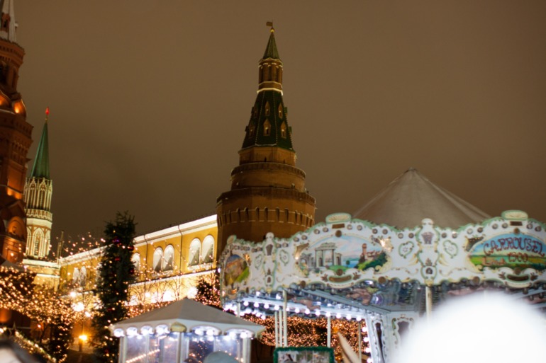 Новогодняя Москва