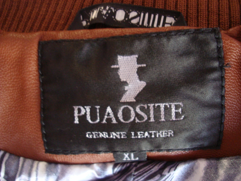 новая кожанная куртка Puaosite. Размер 44-46. 6000руб.
