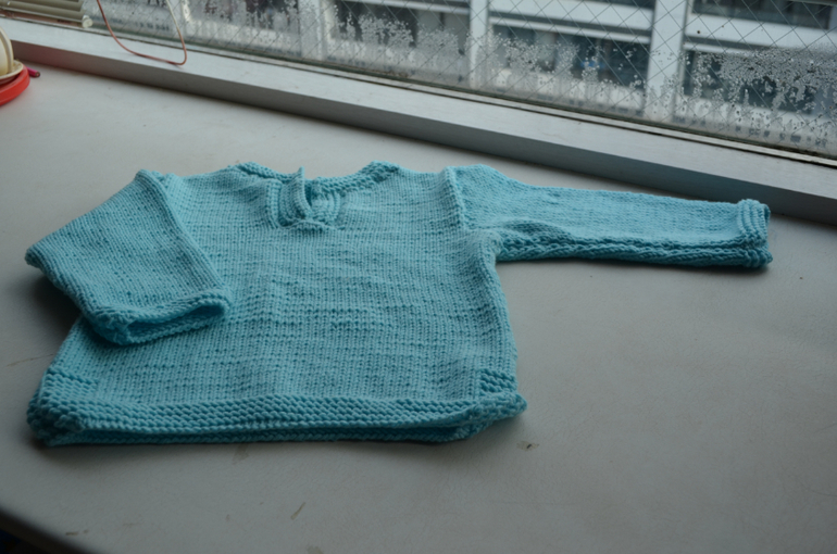 пуловер на весну