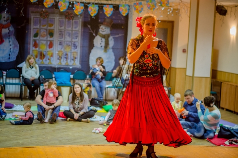Фотоотчет с концерта Фламенко малышам 0+ в Архангельском 8 февраля