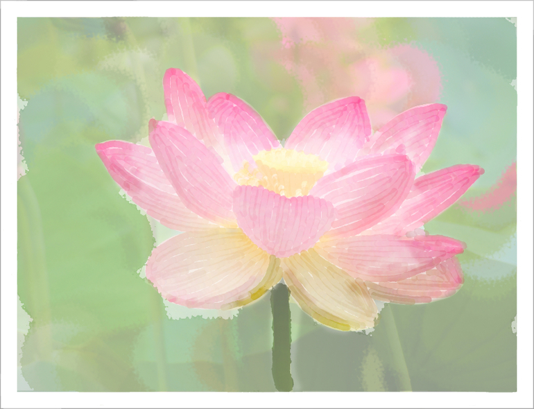 Контрольное задание № 22. "Превращаем фотографию в акварельный рисунок"