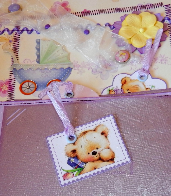 Скрап-альбом "Мой первый год" для маленького мальчика