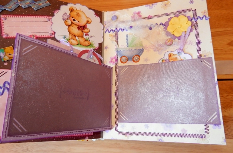 Скрап-альбом "Мой первый год" для маленького мальчика