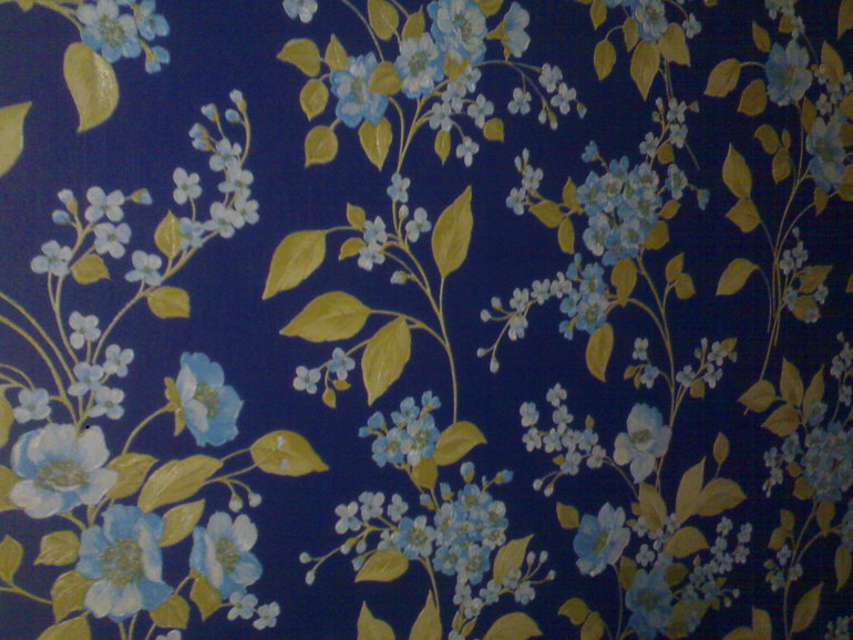 обои в нашей спальне