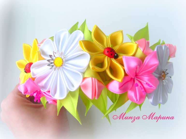 Розочки и ободочек для Юлечки