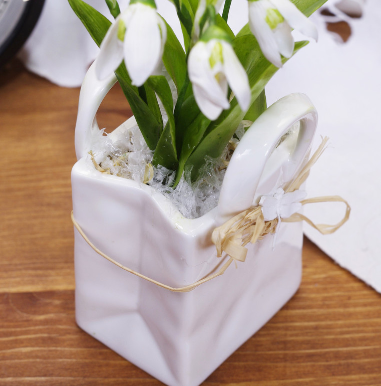 подснежники...