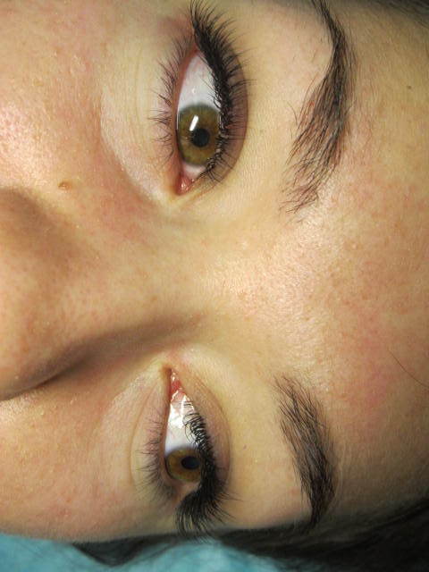 Эффект накрашенных!