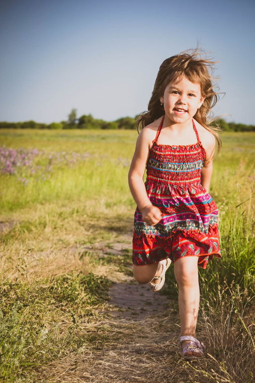 маленькая и веселая Ксения