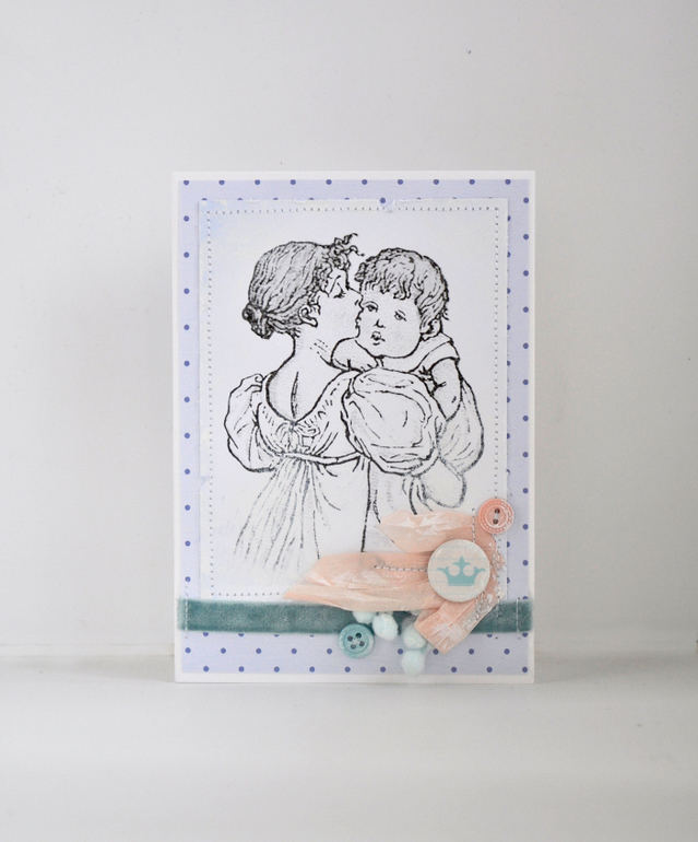 Папка для документов и открытка