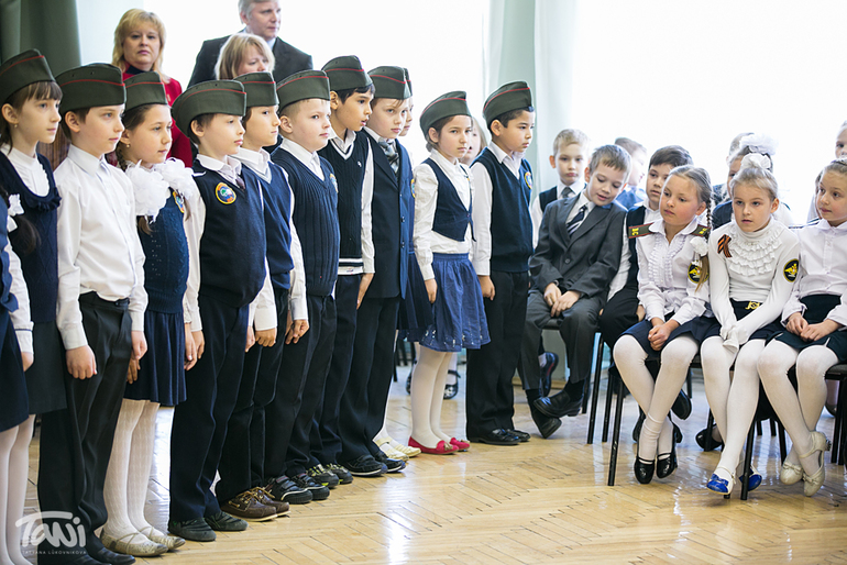 Праздник Победы в школе.