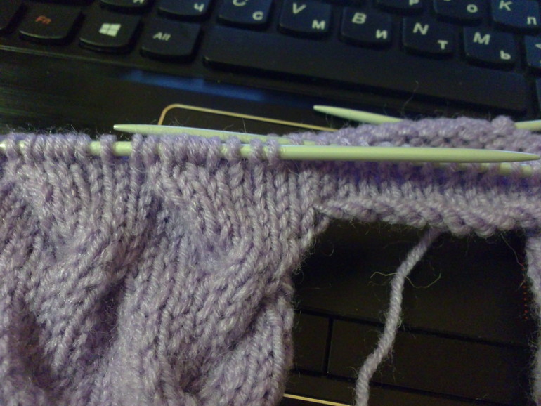 МК шапочка из кос