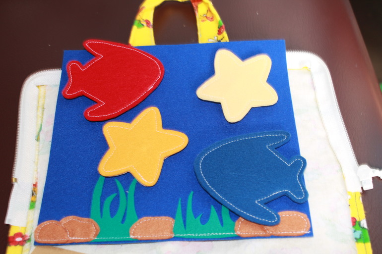 Игрушки в дорогу. Часть 1. Сумочка с играми.