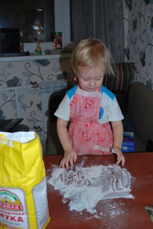 А мы пекли печенье)