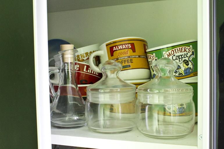 Home, sweet home. March, 12. In the corner