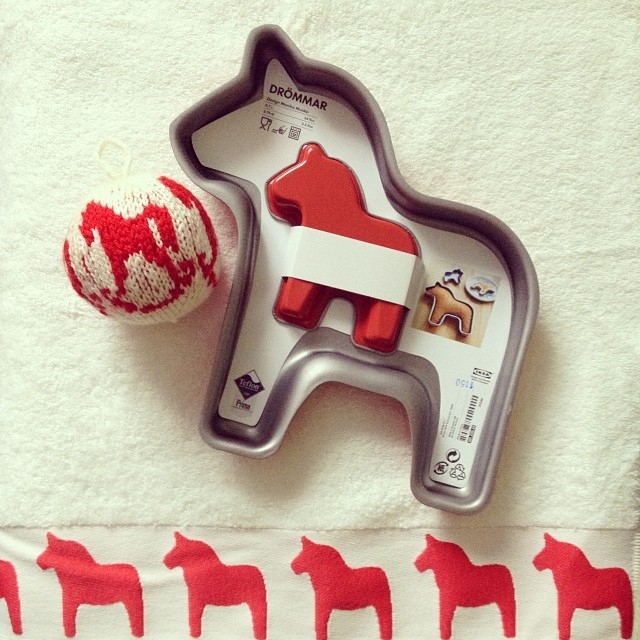 Про символ года. Скандинавская лошадка Dala Horse