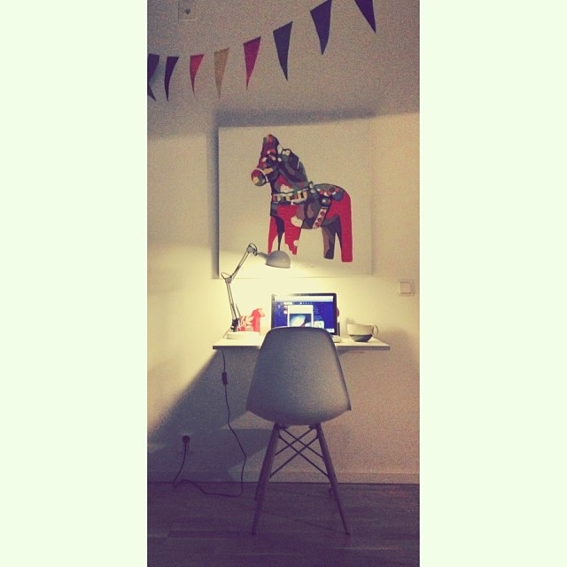 Про символ года. Скандинавская лошадка Dala Horse