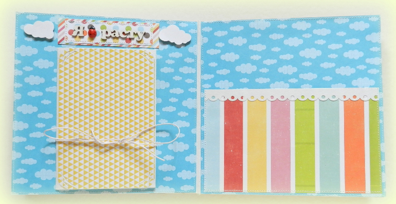 Яркий альбомчик для малышки Кирочки