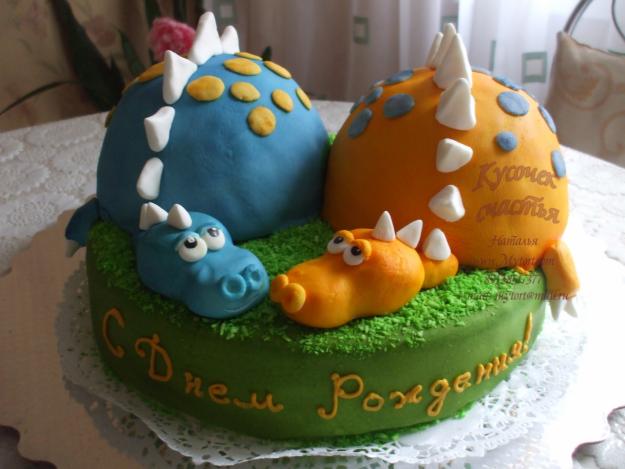 нужен торт на 14.06 разнополая двойня