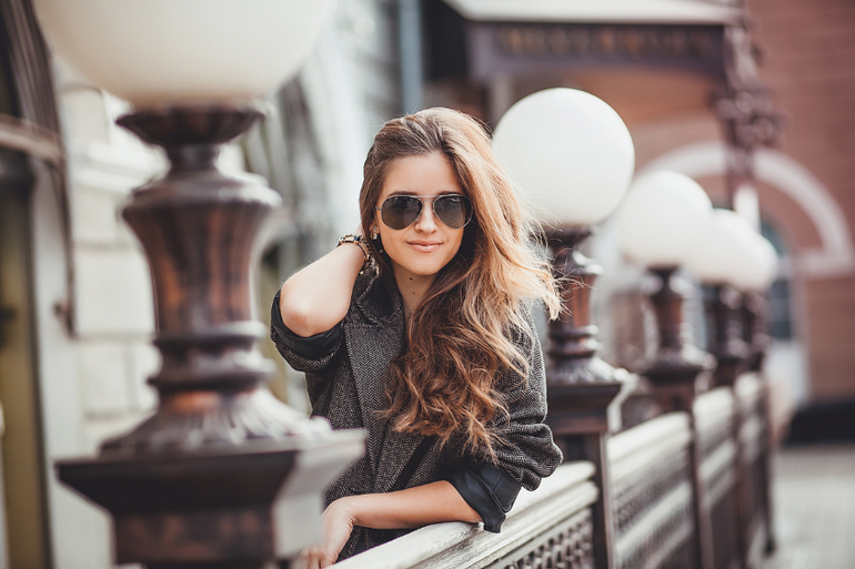 Прогулка с Любашей)