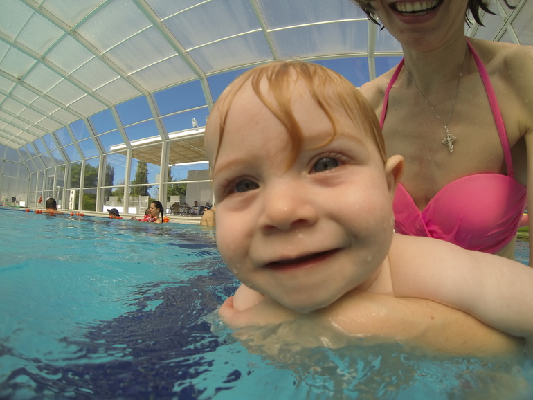 2 месяца в бассейне!