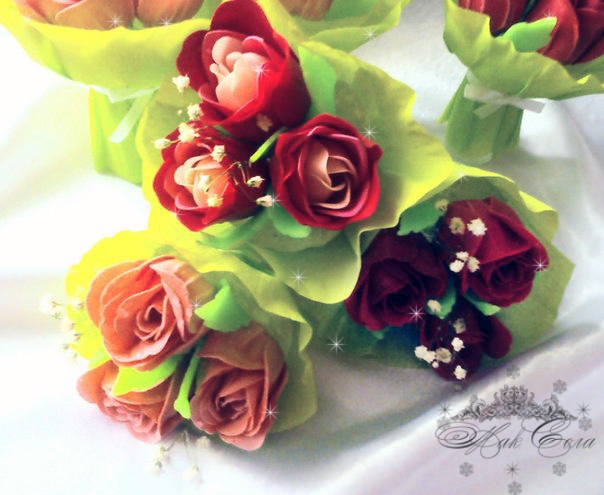 Сувенирное мыло ручной работы.