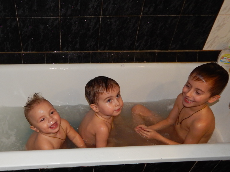 Наши  купания