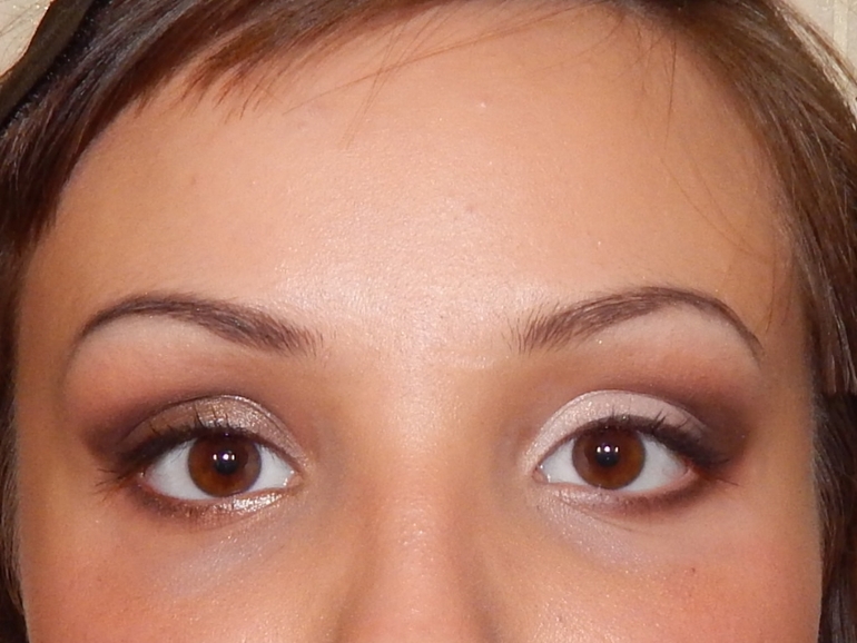 Пробный макияж  часть 4