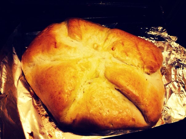 Испекли пирог)