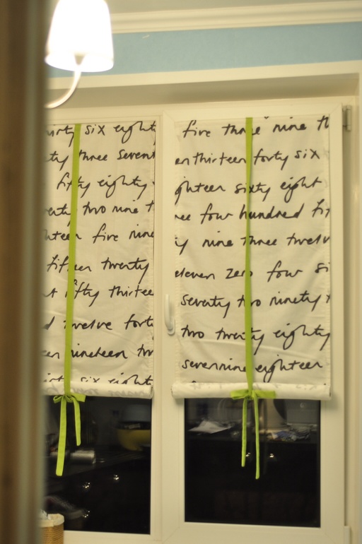 Рулонные шторки хенд-мэйд