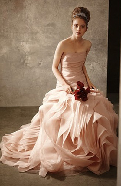 Свадебное платье от Vera Wang