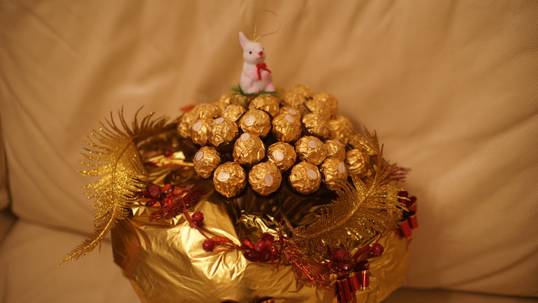 мои букеты-4 года назад