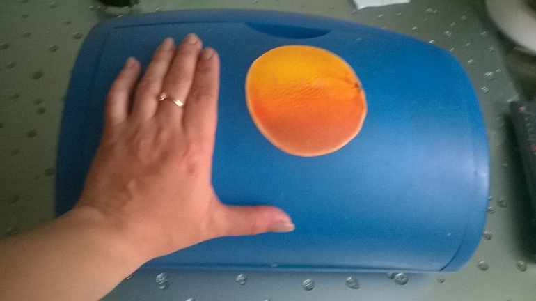 ДЕКУПАЖ ПЛАСТМАССОВОЙ ХЛЕБНИЦЫ