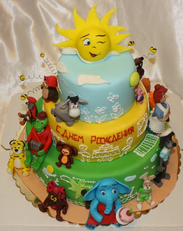 последние детские торты