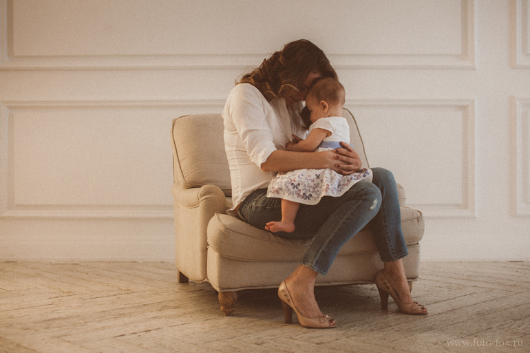 семейная фотосессия в студии часть2