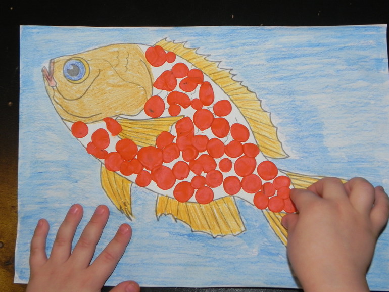 Наш мини-ТД "рыбка Карпик"