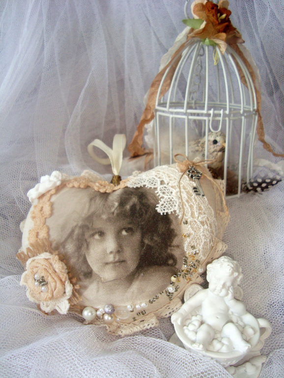 Винтажные сердечки