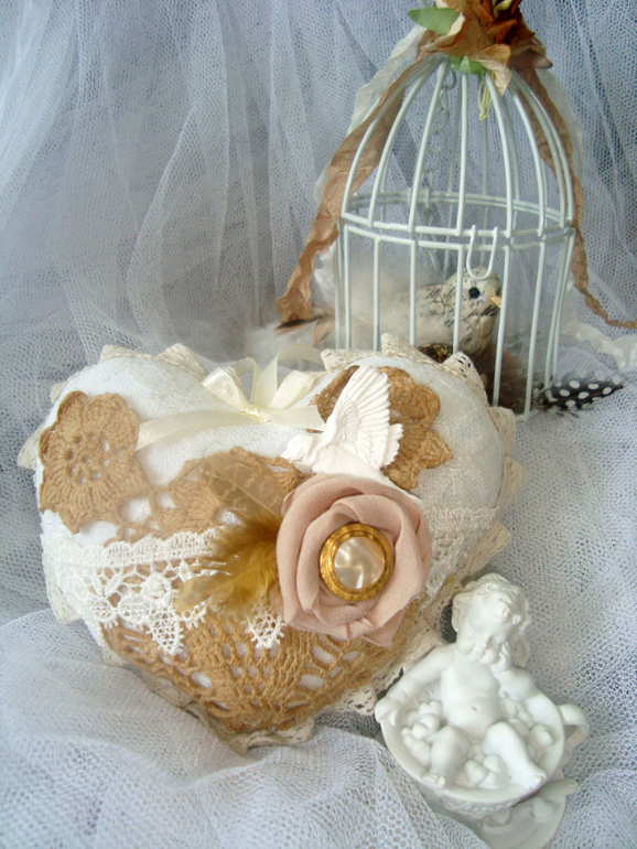 Винтажные сердечки