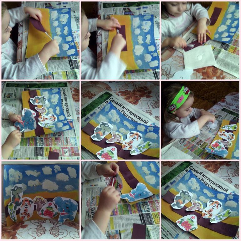 ТЗ дорога с облаками.