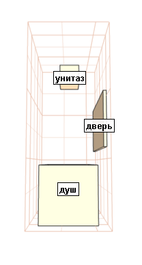 Помогите расставить мебель в ванной! Или как лучше?