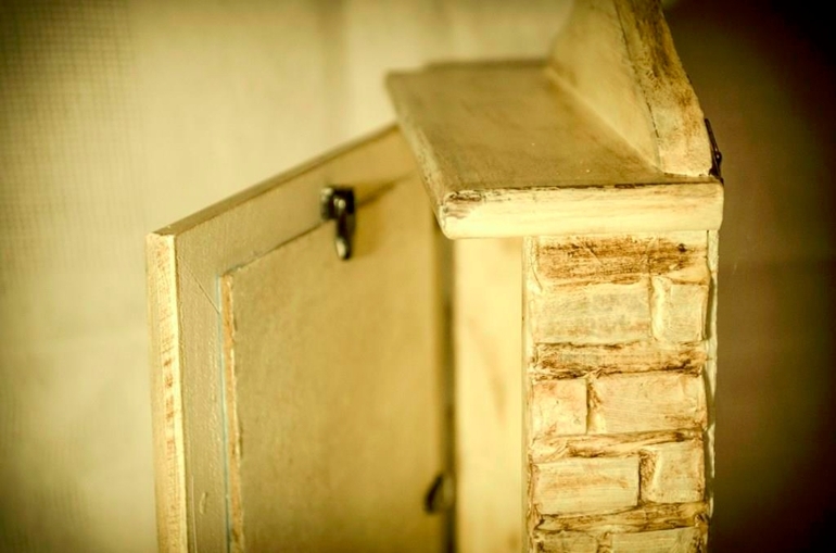 Парижская ключница цвета слоновой кости