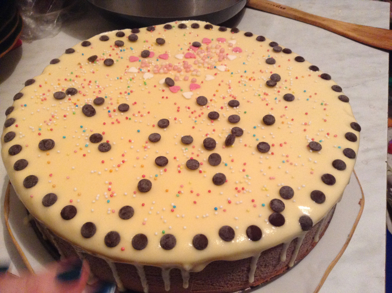 Торт "Три шоколада"