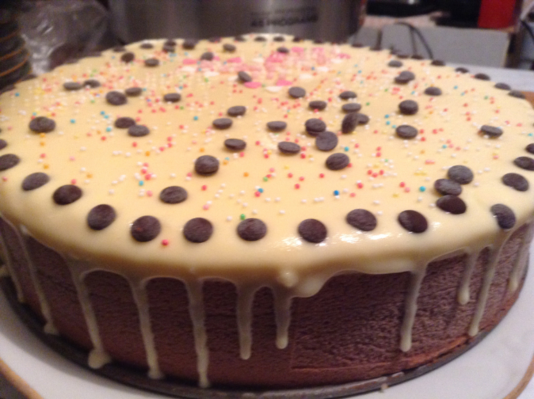 Торт "Три шоколада"