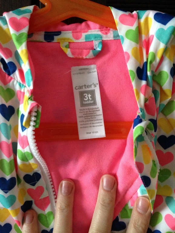 Курточка Carters 3t тонкий флис