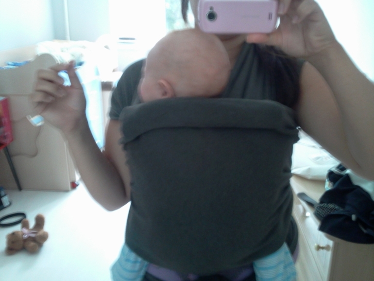 Трикотажный слинг мамс эра.